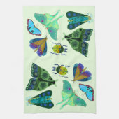  vlinder en mot keuken theedoek (Verticaal)