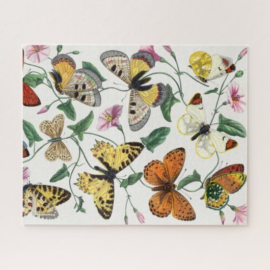  vlinder en moth Jigzaag Puzzle Legpuzzel (Horizontaal)
