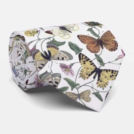  vlinder en moth stropdas (Opgerold)