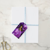 Vlinder en Phlox Cadeaulabel (Met Touw)
