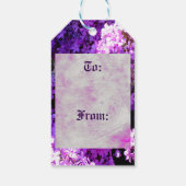 Vlinder en Phlox Cadeaulabel (Achterkant)