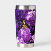 Vlinder en Phlox Geïsoleerde Drinkbeker (Voorkant)