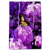 Vlinder en Phlox Medium Cadeauzakje (Achterkant)