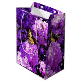 Vlinder en Phlox Medium Cadeauzakje (Achterkant Gekanteld)