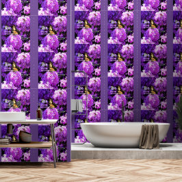 Vlinder en Phlox, Prediker 3:11 Behang