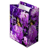 Vlinder en Phlox, Prediker 3:11 Medium Cadeauzakje (Achterkant Gekanteld)