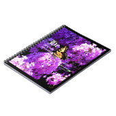 Vlinder en Phlox, Prediker 3:11 Notitieboek (Linkerzijde)