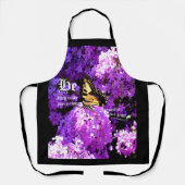 Vlinder en Phlox, Prediker 3:11 Schort (Voorkant)