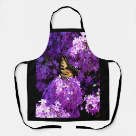 Vlinder en Phlox Schort