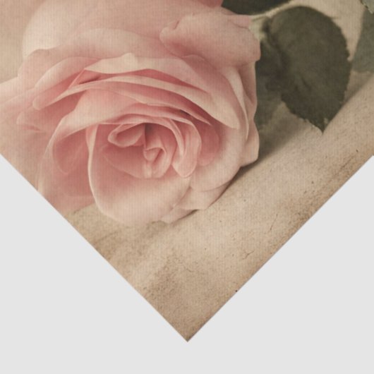  Vlinder en Roze Rozen Decoupage Tissuepapier (Detail)