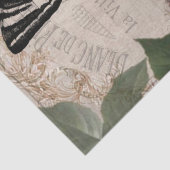 vlinder en Rozen Shabby Chic Decoupage Tissuepapier (Detail)