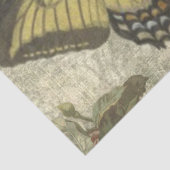 vlinder en Rozen Shabby Chic Decoupage Tissuepapier (Detail)