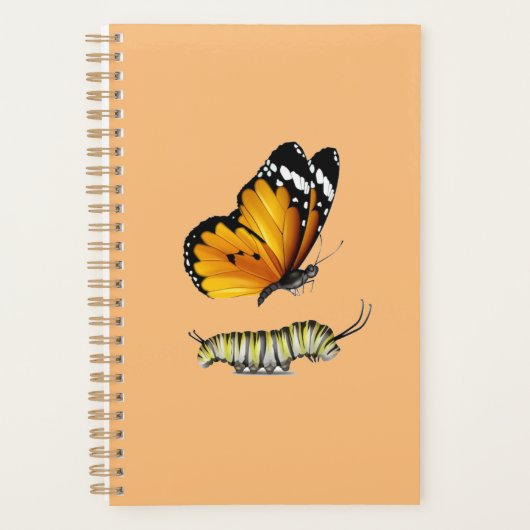 Vlinder en rups planner (Voorkant)