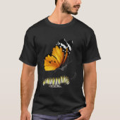 Vlinder en rups t-shirt (Voorkant)