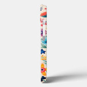 Vlinder en wilde bloemen tuin Case-Mate iPhone case (Achterkant / Links)