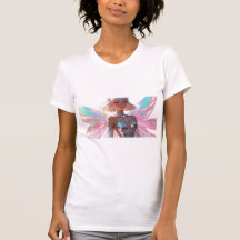 Vlinder engel vrouw & meisje T-shirt