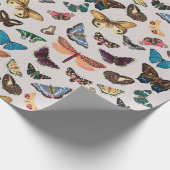  vlinder esthetisch cadeaupapier (Hoek)