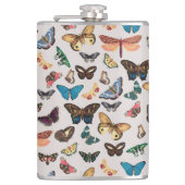 vlinder esthetisch heupfles (Voorkant)