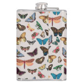 vlinder esthetisch heupfles (Achterkant)