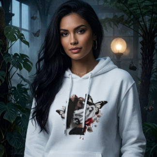 Vlinder Esthetisch Meisje Hoodie