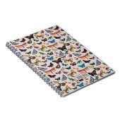 vlinder esthetisch notitieboek (Rechterzijde)