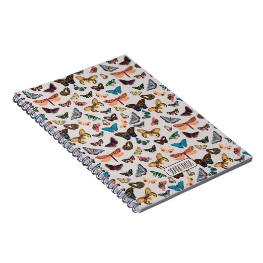 vlinder esthetisch notitieboek (Rechterzijde)