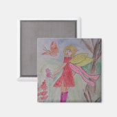 Vlinder Fairy Magnet (Voorkant / Achterkant)