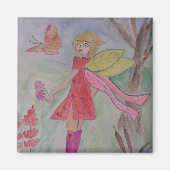 Vlinder Fairy Magnet (Voorkant)