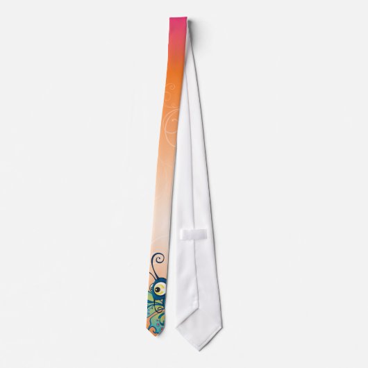 VLINDER - fizz :: Stropdas (Achterkant)