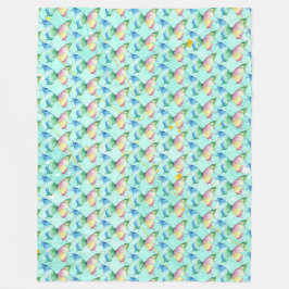 Vlinder Fleece Deken