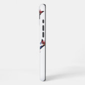 Vlinder Flow iPhone 16 Plus Hoesje – Transformatie (Linkerkant)
