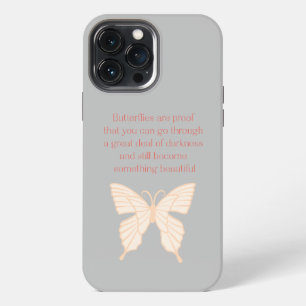 Vlinder Fluisteringen: Het is Oké om niet Oké te z iPhone 13 Pro Max Hoesje