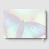 Vlinder Folie Monogram Scrapbook Album Gastenboek (Achterkant)