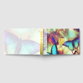 Vlinder Folie Monogram Scrapbook Album Gastenboek (Volledig)