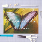 vlinder foto aangepaste decoupage ambachten tissuepapier (Craft)