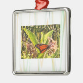 Vlinder Foto Ornament (Links)