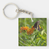 Vlinder Foto Sleutelhanger (Voorkant)