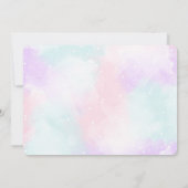 Vlinder foto uitnodiging (Achterkant)