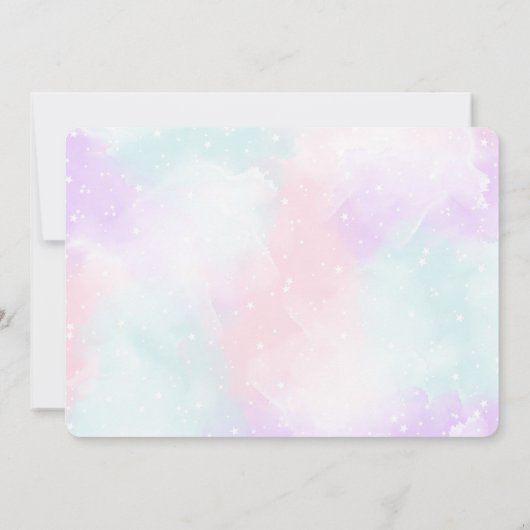 Vlinder foto uitnodiging (Achterkant)