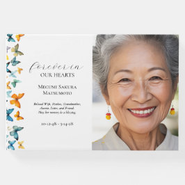 Vlinder foto Uitvaart Gastenboek