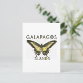 Vlinder Galapagos Eilanden Briefkaart (Staand voorkant)