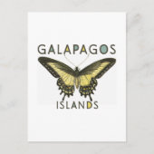 Vlinder Galapagos Eilanden Briefkaart (Voorkant)