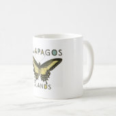 Vlinder Galapagos Eilanden Koffiemok (Voorkant rechts)