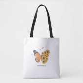 Vlinder Geheim van Nigeria Tote Bag (Voorkant)