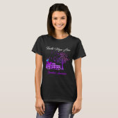 Vlinder Geloof Hoop Liefde Overdosis Awareness 1 T-shirt (Voorkant volledig)