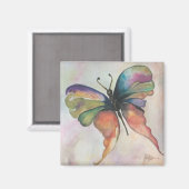 Vlinder GeluksMagneet  Magneet (Voorkant / Achterkant)