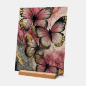 Vlinder genade acryl bord (Hoek)