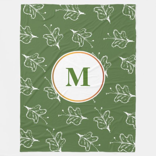 vlinder gepatterd fleece deken (Voorkant)