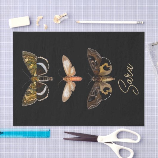  vlinder gepersonaliseerd tissuepapier (Craft)