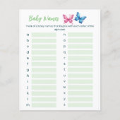 vlinder geslacht onthullen partij baby namen (Voorkant)